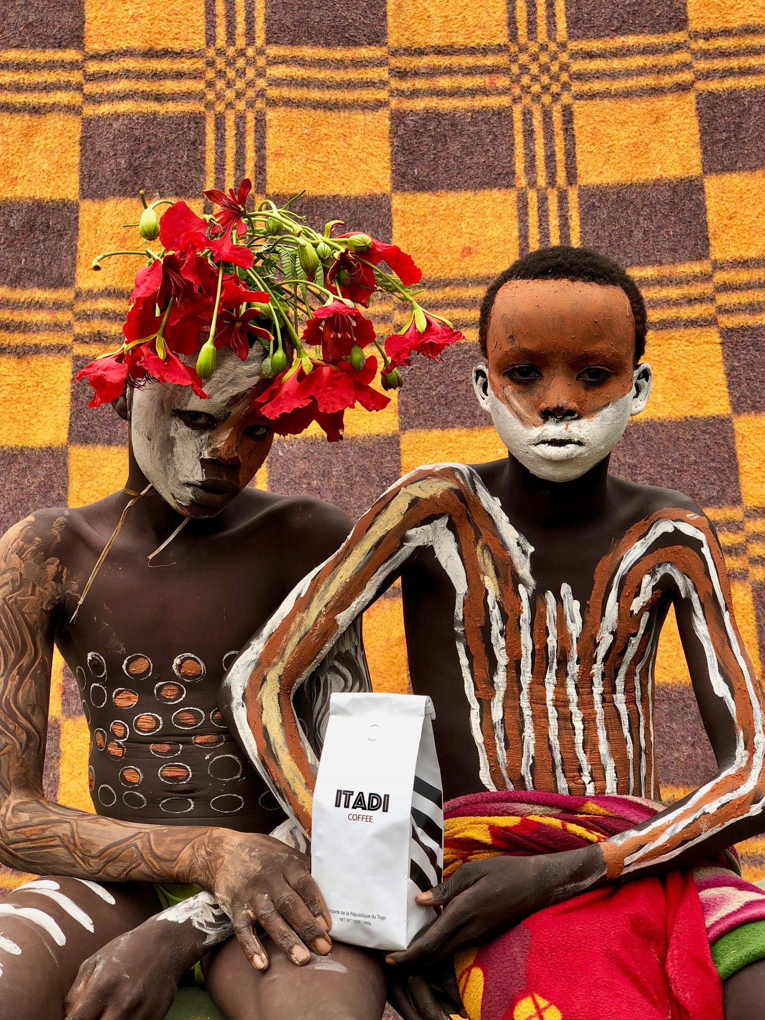 ITADI Coffee African Art, Tabi Bonney, Omo Valley Ethiopia