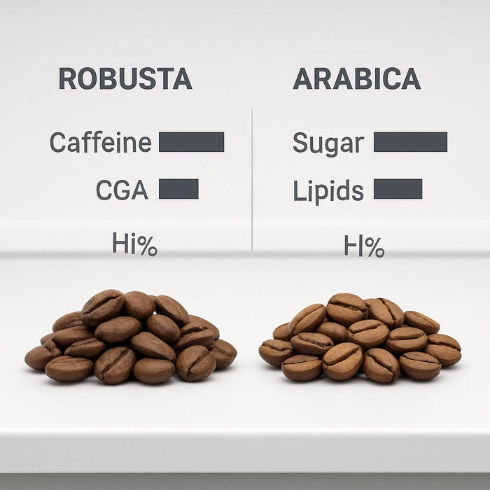Robusta vs. Arabica: A Deep Dive into the Chemical Differences