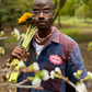 "Pas De Pluie Pas De Fleurs" Gardening Shirt (Café Itadi + BOBBY JOSEPH®)