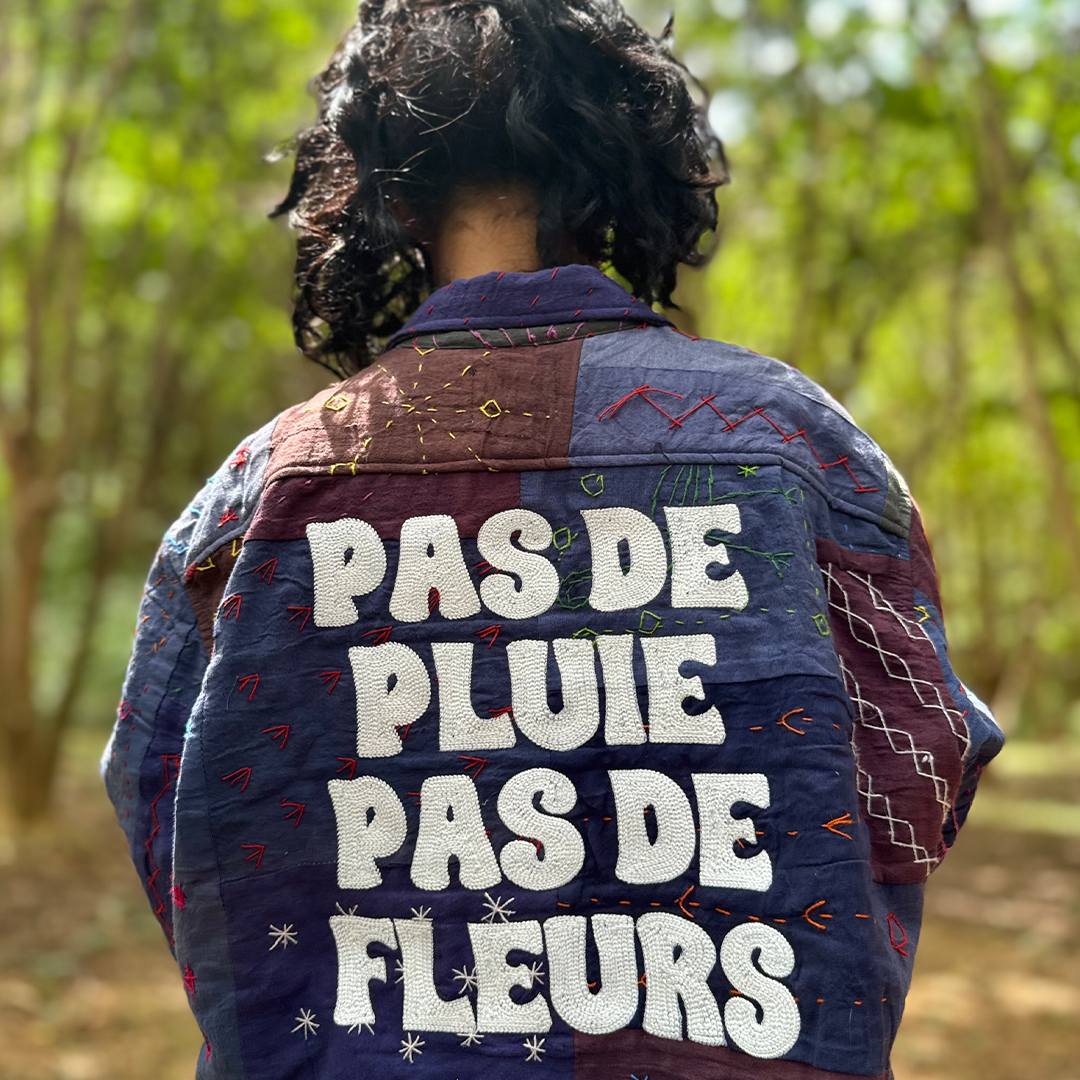 "Pas De Pluie Pas De Fleurs" Gardening Shirt (Café Itadi + BOBBY JOSEPH®)