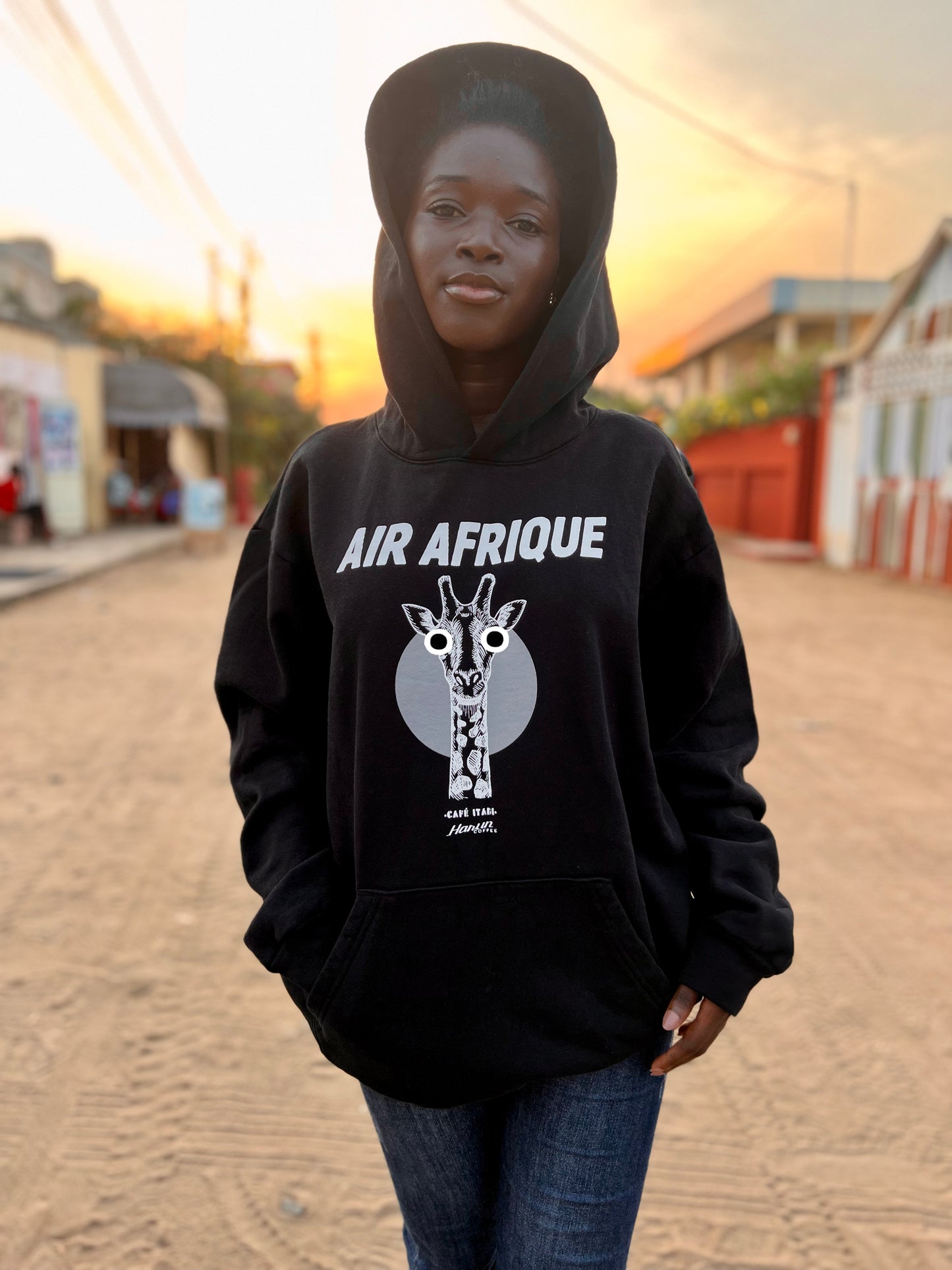 Café Itadi + Harun “Air Afrique” Hoodie